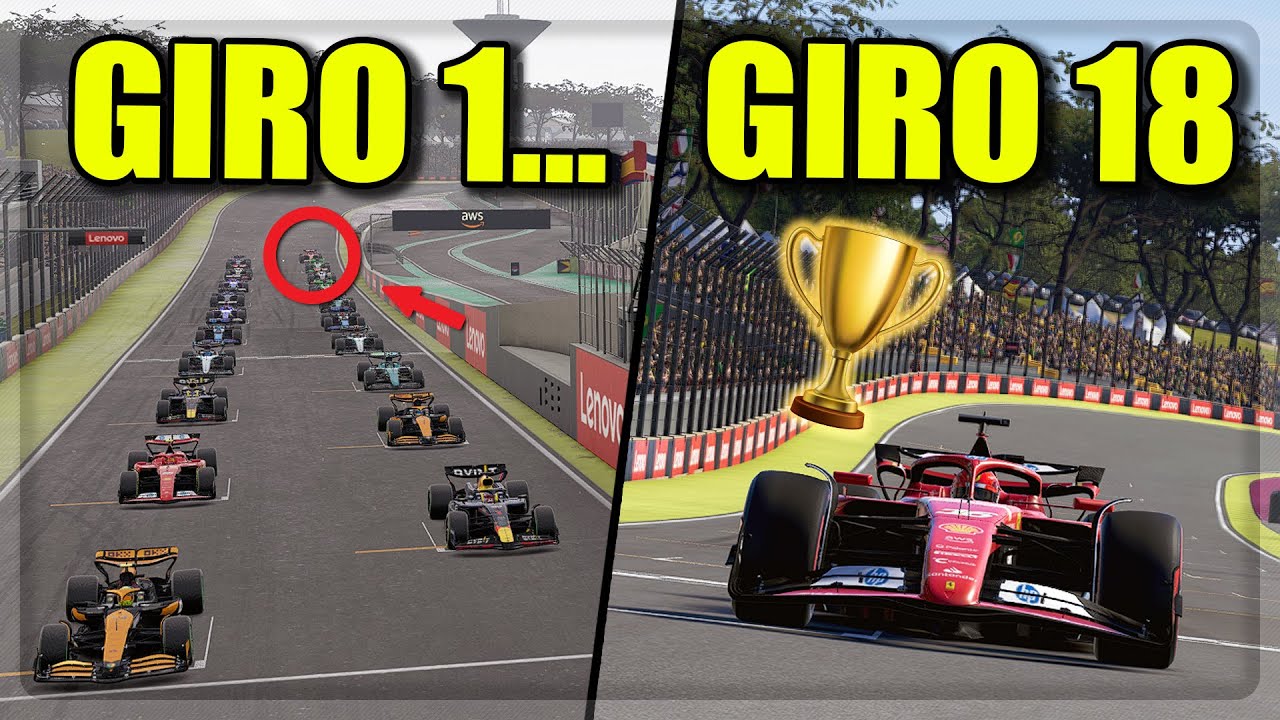 PARTO ULTIMO PER ARRIVARE PRIMO, CI RIUSCIRO'? 😱 LAST TO FIRST su F1 24