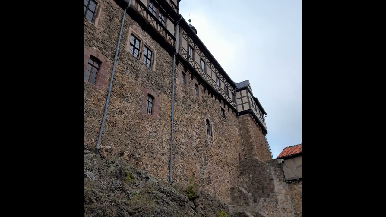 #shorts Burg Falkenstein, Harz Sachsen-Anhalt/ замок Фалькенштайн, Гарц Саксония-Ангальт