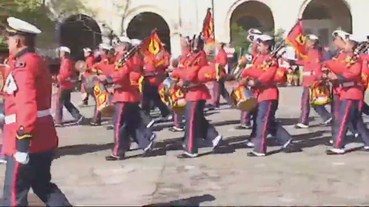 Banda Marcial do Corpo de Fuzileiros Navais - Colégio Militar de Porto Alegre - CMPA - do RS