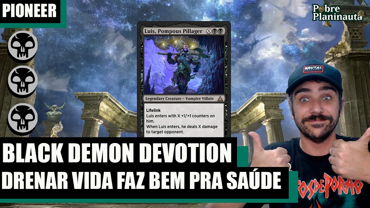 MAIS TECNOLOGIAS PARA O MONO BLACK - Mono Black Demons Devotion- MTG ARENA PIONEER
