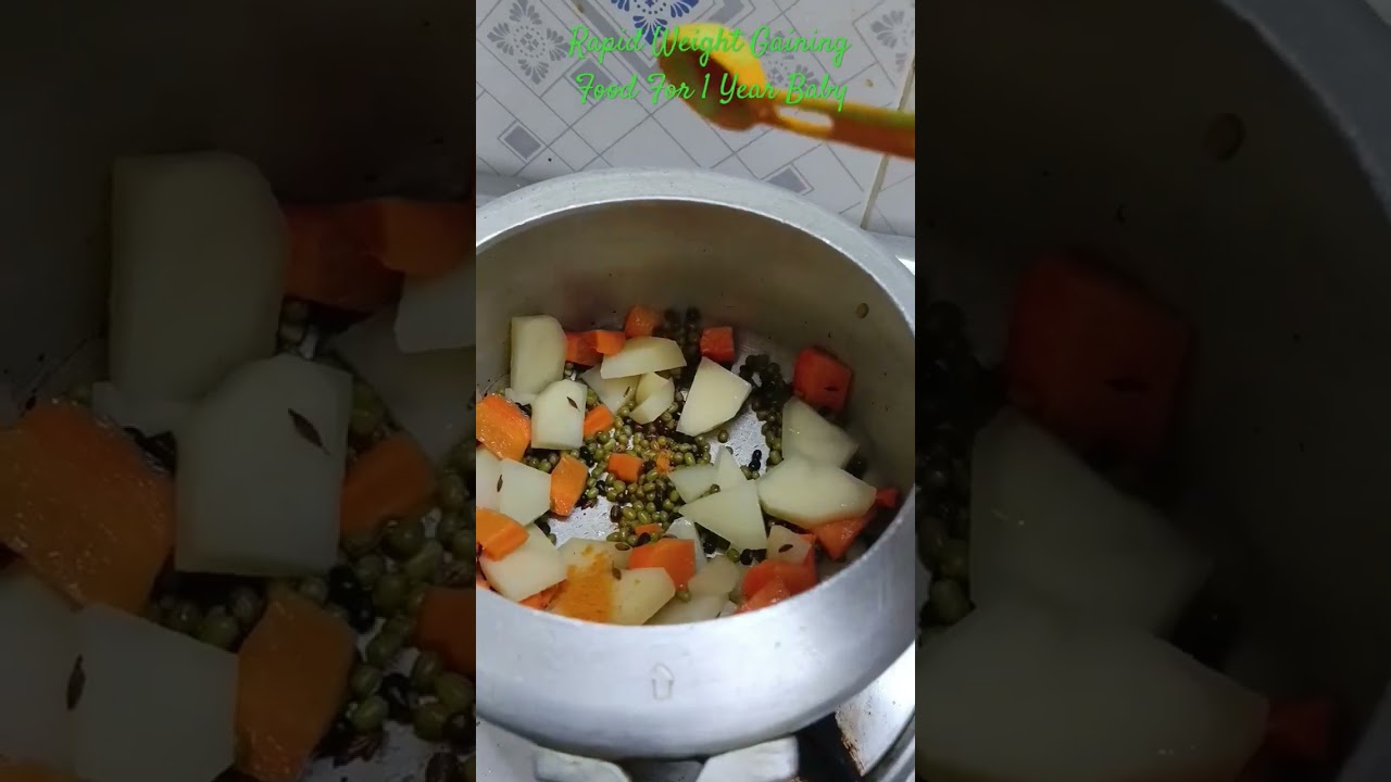Rapid Weight Gain Food For 1-2 Year Baby.#food #recipe #baby