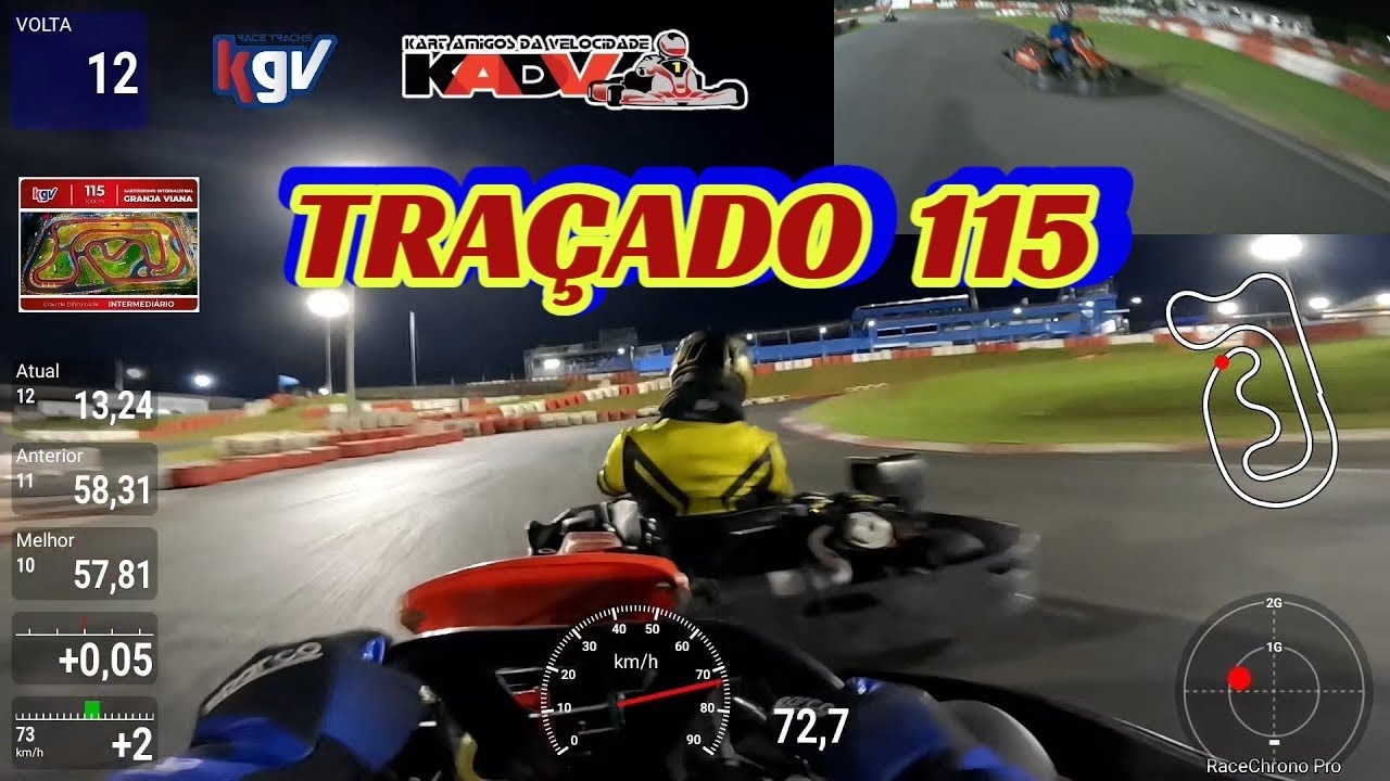 Traçado 115 - KGV -  KADV: Graduados - 5ª Etapa