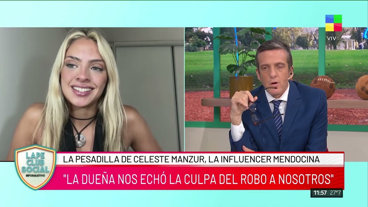 🔴 El DRAMA de CELESTE MANZUR, una INFLUENCER mendocina que sufrió un ROBO en MAR DEL PLATA