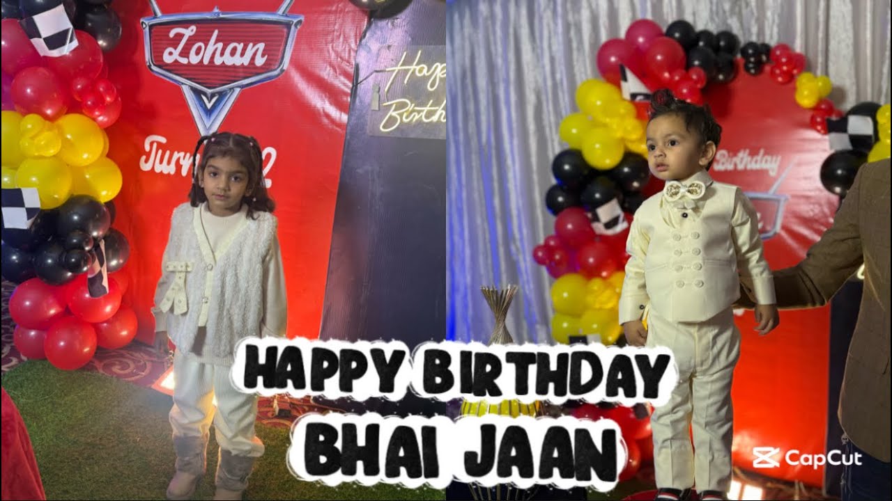 Zohan ki 2nd birthday celebration 😍
