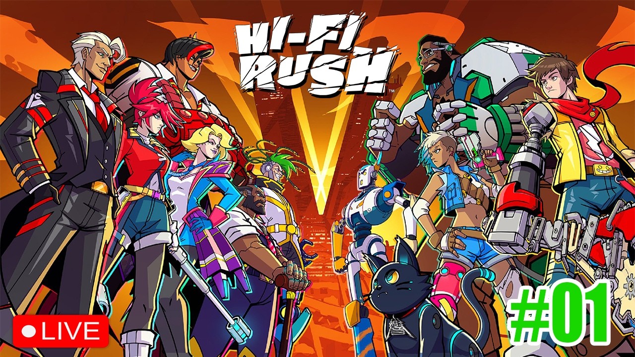 JOGANDO HI-FI RUSH PELA PRIMEIRA VEZ #1 / TP-BR