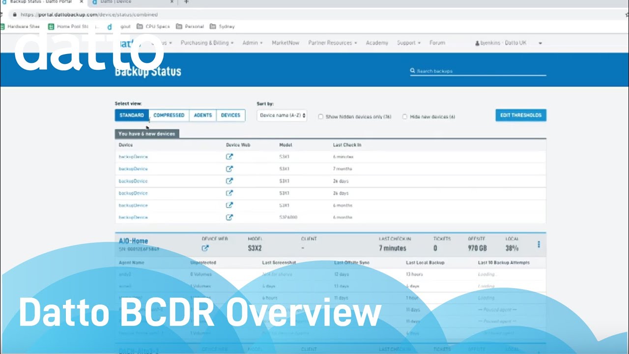 Datto BCDR Overview