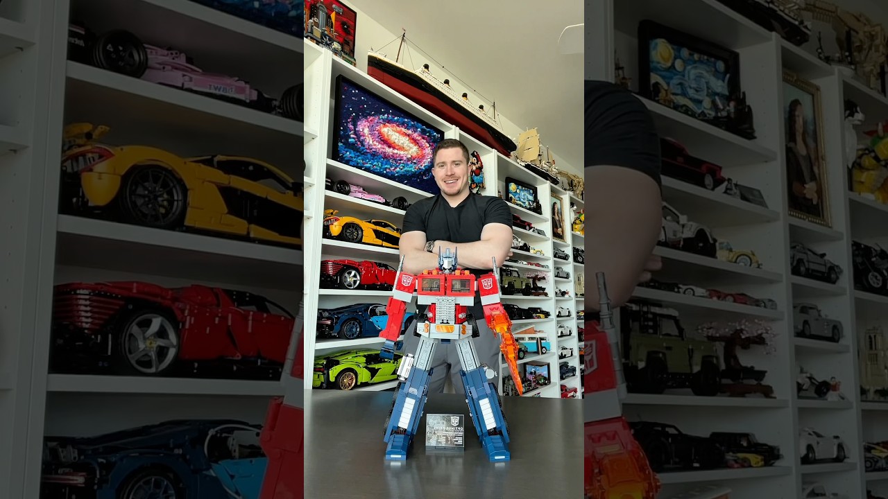 Building the LEGO Optimus Prime set! 