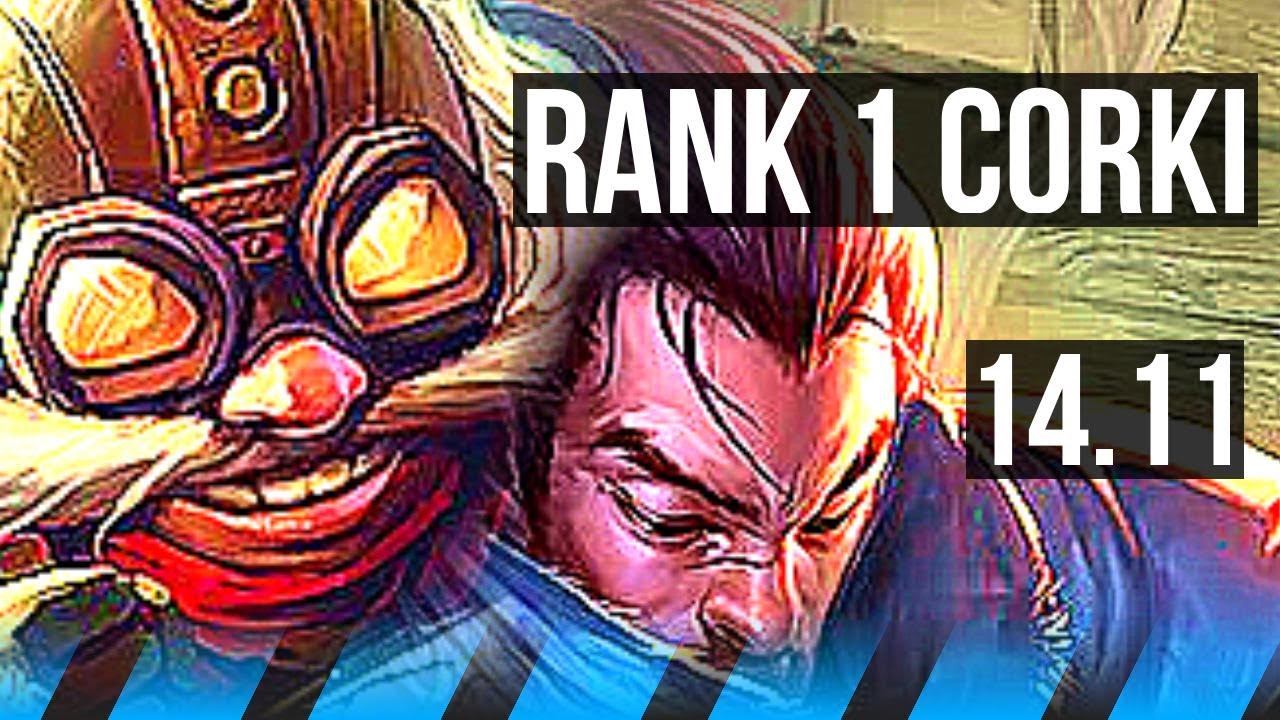 CORKI vs YASUO (MID) | Rank 1 Corki, Rank 5, 19/2/3, Legendary | EUW Challenger | 14.11