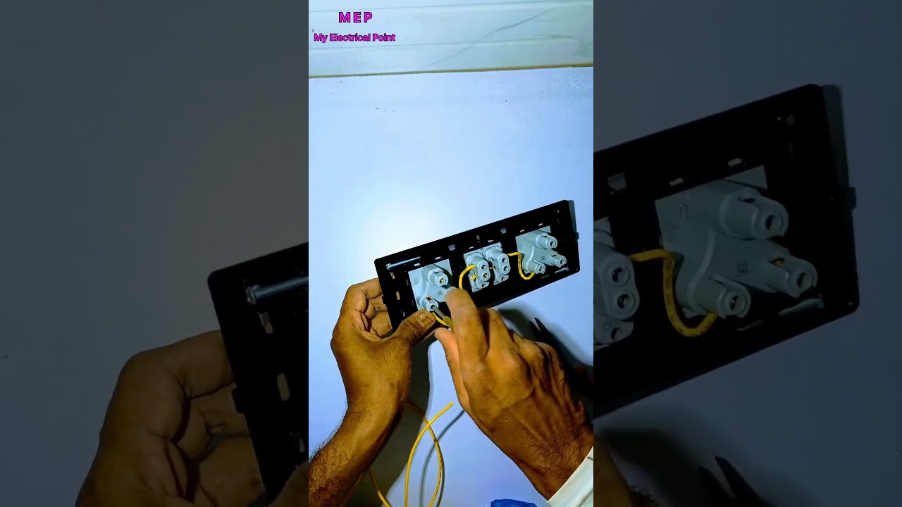 6 model switch board fitting||modular switch board connection