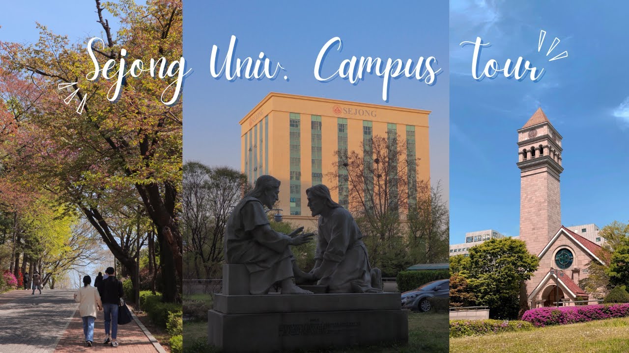 Sejong University Campus Tour + Room Tour