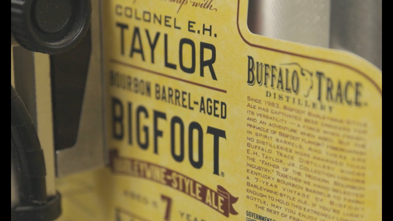Sierra Nevada Brewing and Buffalo Trace Distillery present Colonel E.H. Taylor Barrel-Aged Bigfoot