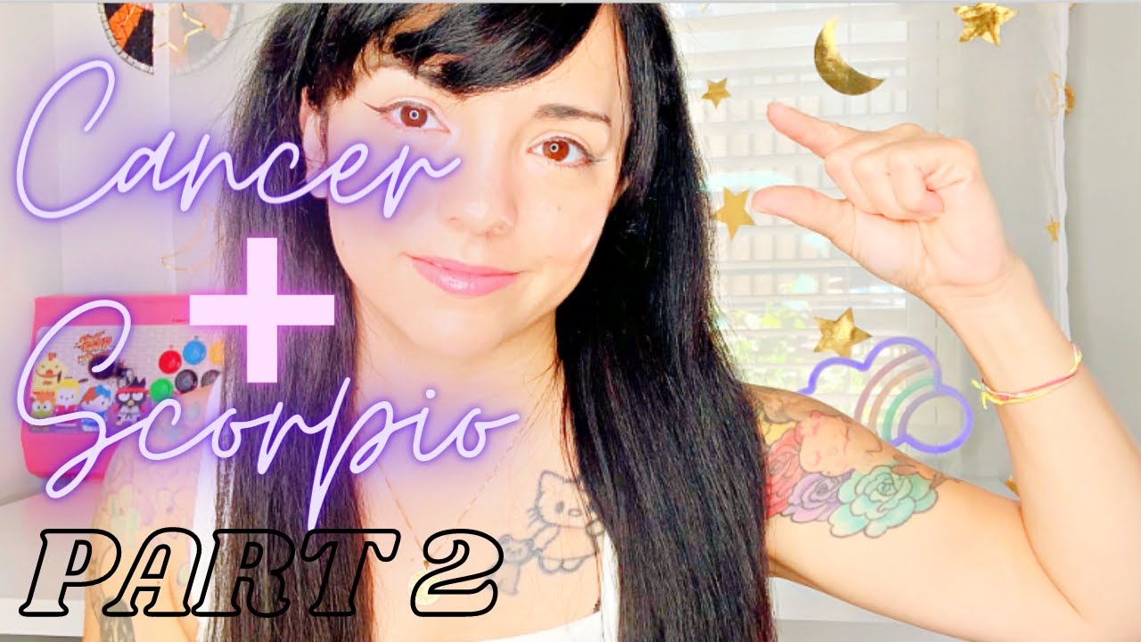 CANCER AND SCORPIO | PART 2 | LOVE COMPATIBILITY | SCORPIO TRANSFORMATION🦀❤️🦂#scorpio #cancer