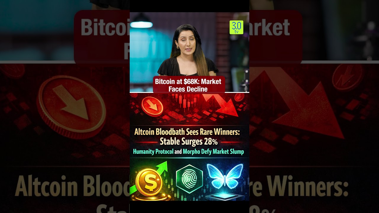 Bitcoin at $68K Market Faces Decline | 3.0 TV