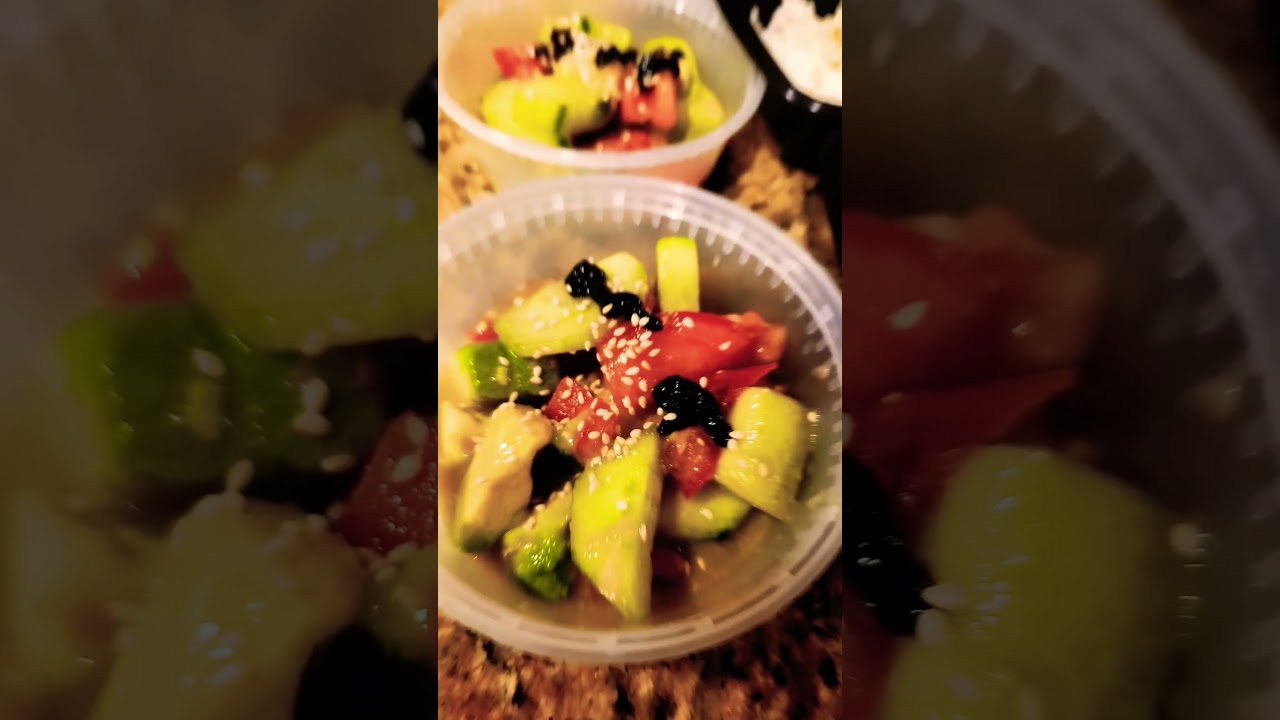 making mote food after eating out! meal prep #vlog #sushi #hungry #vlog #shorts