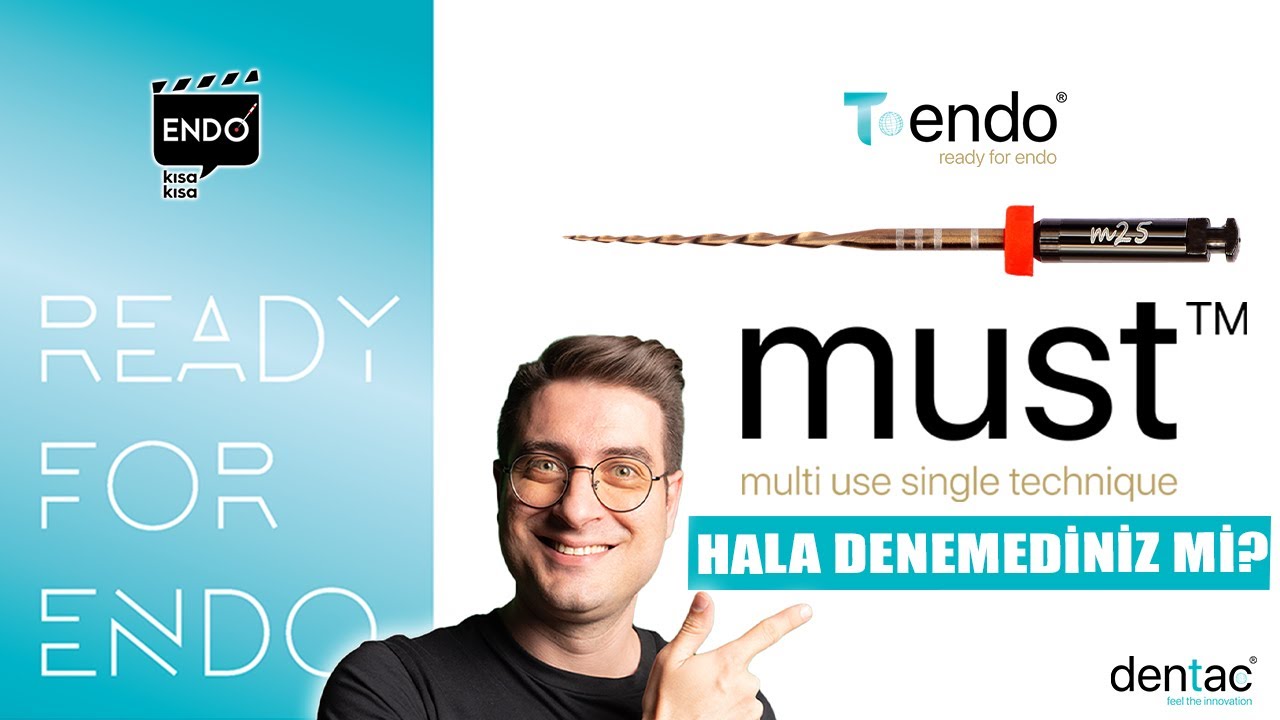 Nasıl Kullanır? I T-endo MUST Nikel Titanyum Resiprokasyon Eğesi