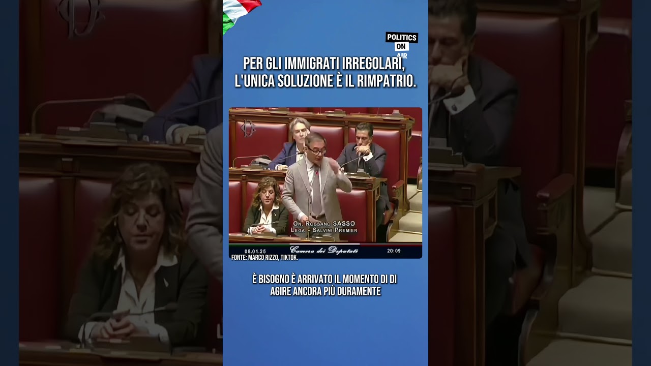 Per gli immigrati irregolari, l'unica soluzione &egrave; il rimpatrio.
