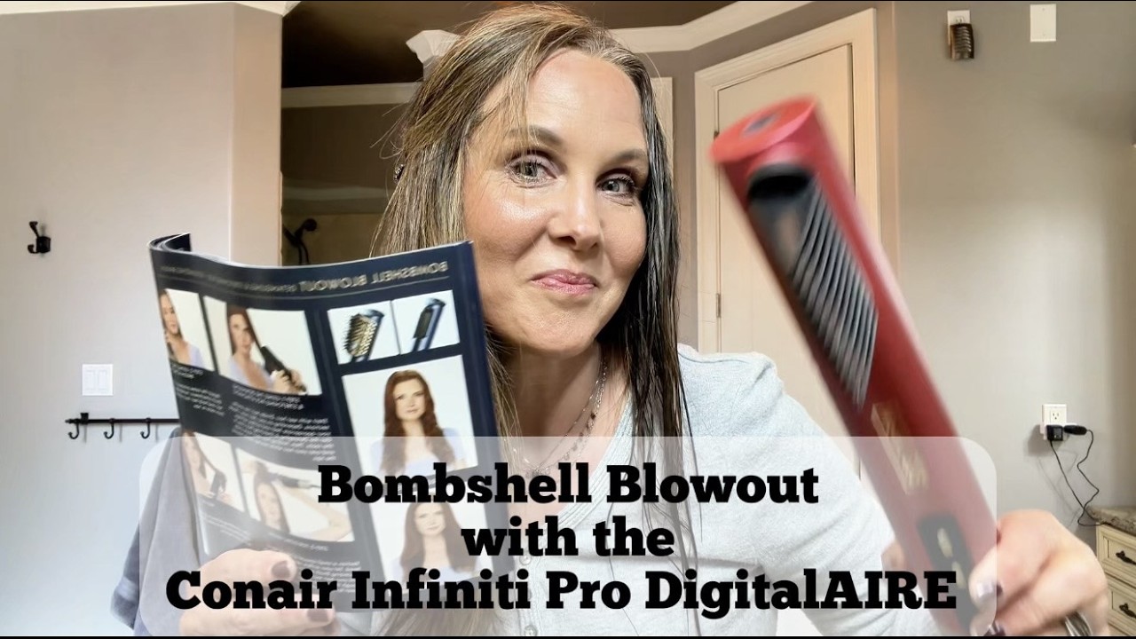 Conair DigitalAIRE Drying Wand Demo | Bombshell Blowout