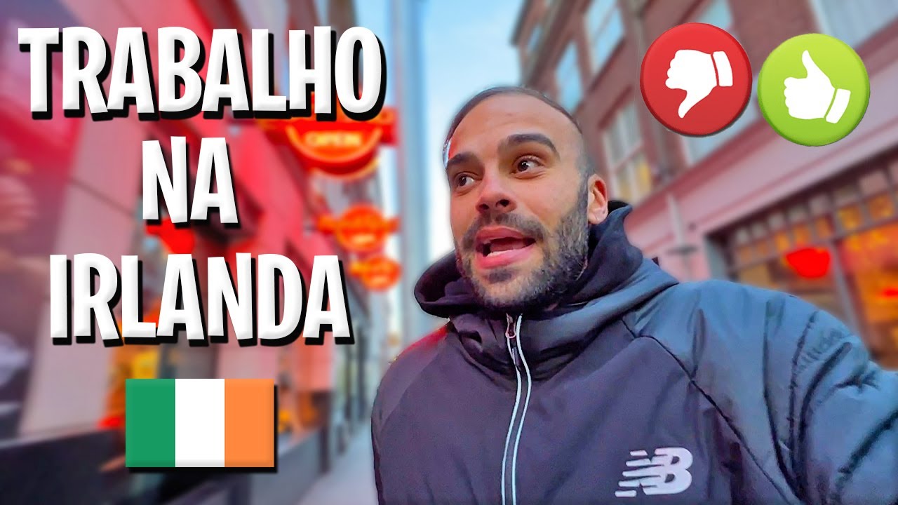 COMO REC&Eacute;M CHEGADO CONSEGUE TRABALHO EM DUBLIN NA IRLANDA