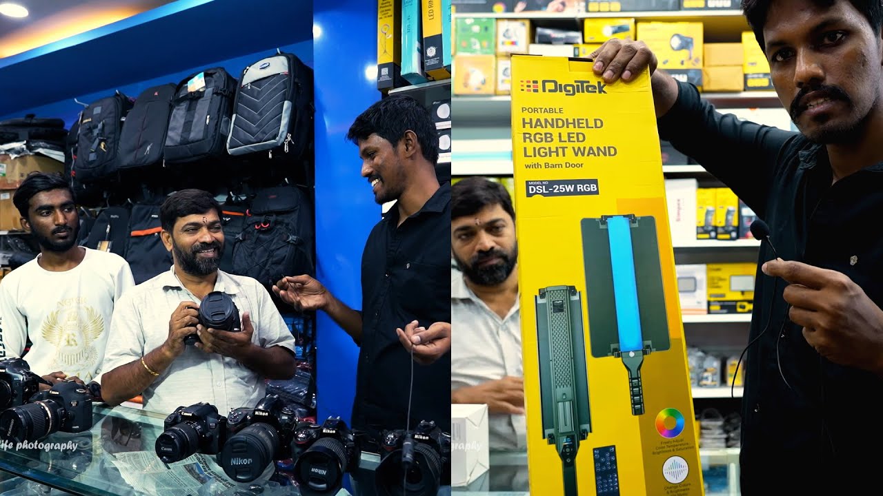 Naveena technologies camera equipment(haridas market) review