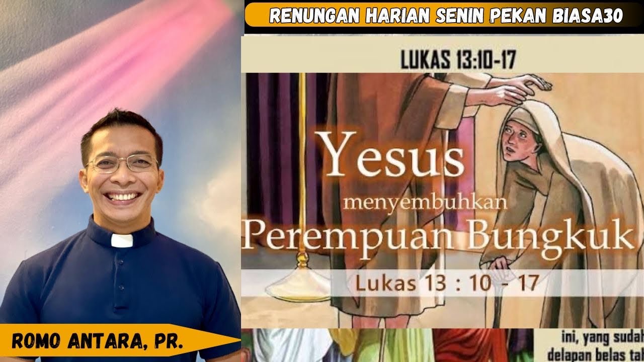 RenHar Senin 27 Oktober 2025 Pekan Biasa30 oleh Romo Antara, Pr.#renungan #renungankatolik #katolik 