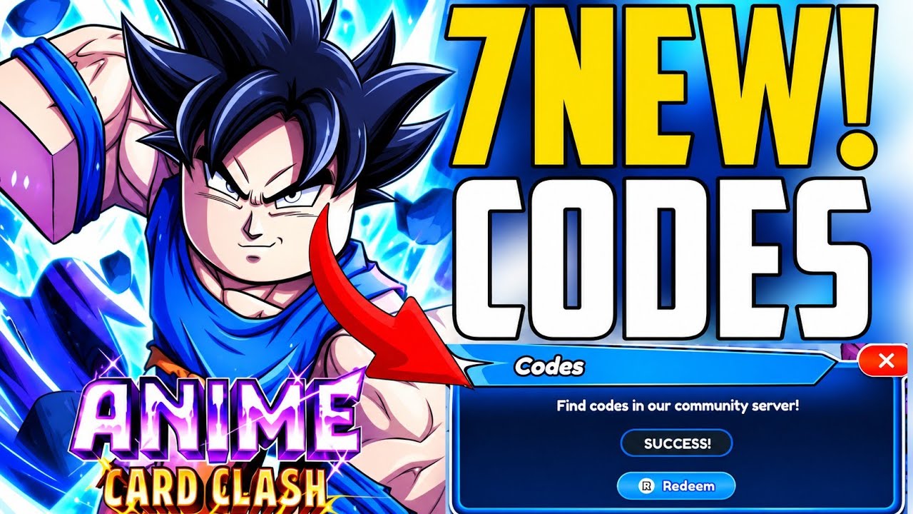 ⭐UPDATE 9.1!!☠️[CODE]⭐ ANIME CARD CLASH CODES 2025 - ANIME CARD CLASH CODES