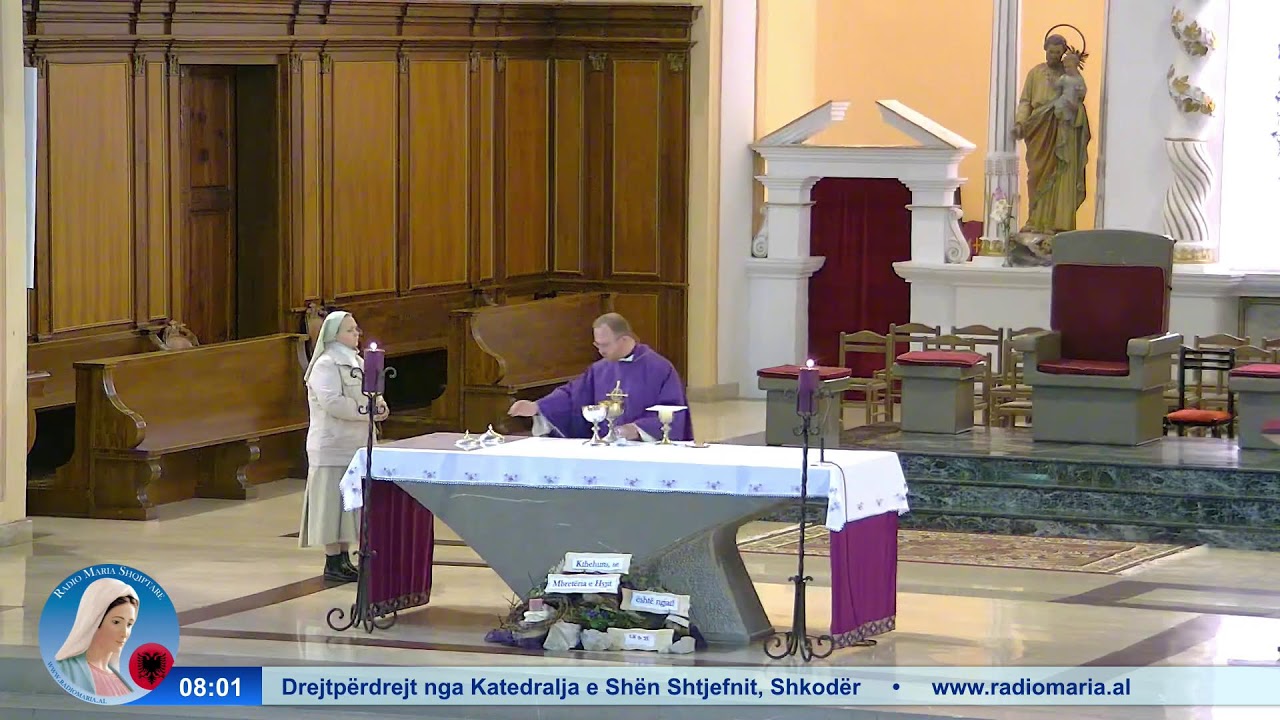 Mesha e shenjtë nga Katedralja e Shën Shtjefnit Shkodër