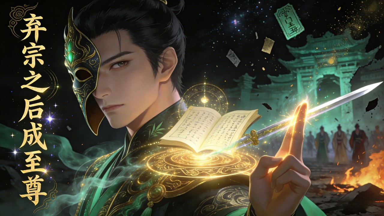 【FULL】《棄宗之後成至尊》顧修守禁地歸來遭迫害棄宗，以天書青竹桿逆天重修，摘面具後讓聖地悔恨終生。 #漫畫#男頻#熱門漫畫
