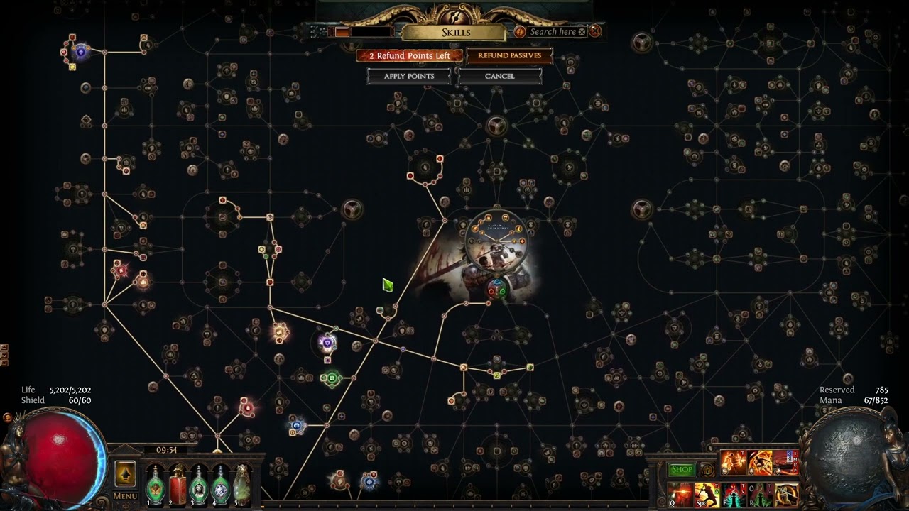 3.17 Path of Exile - Cyclone Slayer Tree