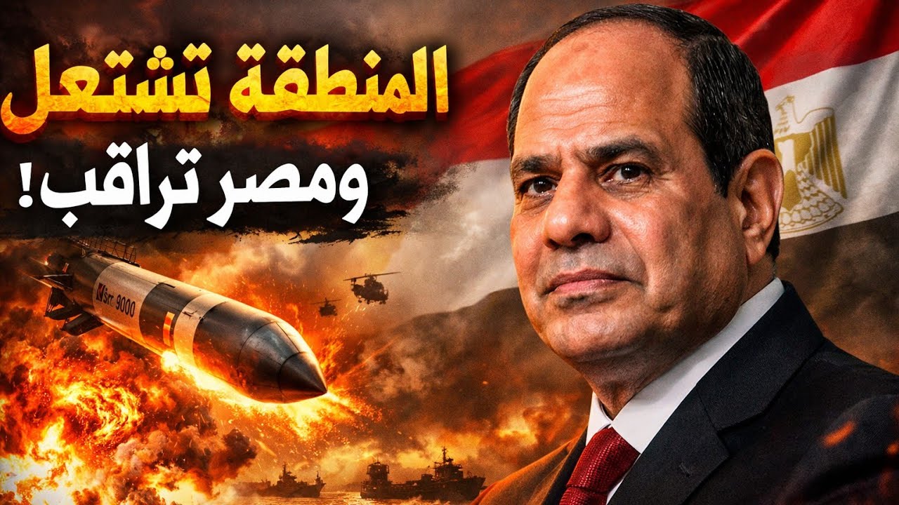 وسط نار المنطقة… سر القوة المصرية يظهر! الشرق الأوسط يَحترق… لكن مصر جاهزة! | التقرير الشامل 