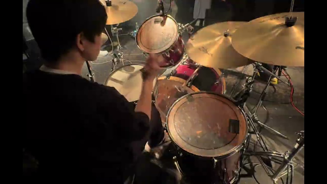 ADAM at カルラテン ドラム 叩いてみた （コピバンのライブ）