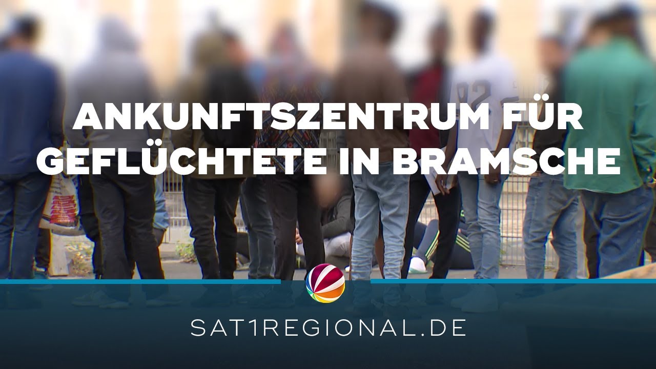 Ankunftszentrum für Geflüchtete in Bramsche: Innenministerin Behrens zu Besuch