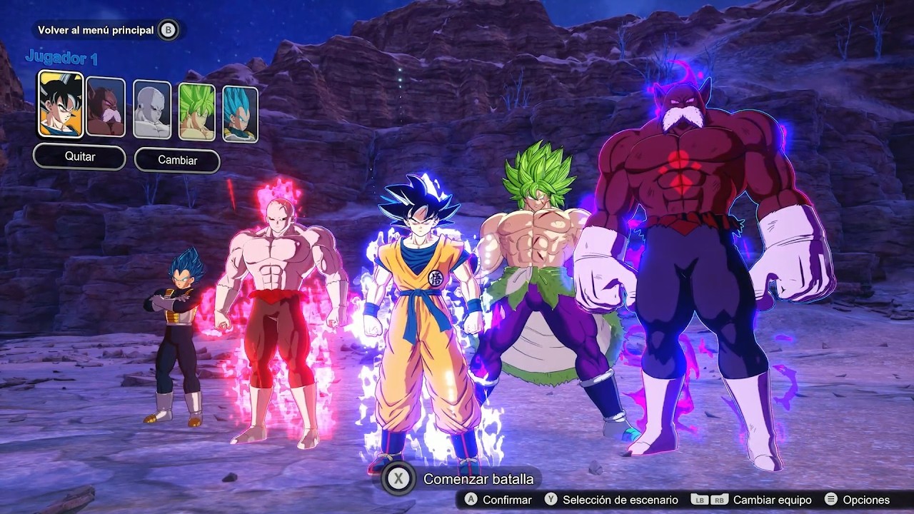 TEAM GOKU DBS VS TEAM GOKU DB GT EN DRAGON BALL: Sparking! ZERO GAMEPLAY LATINO