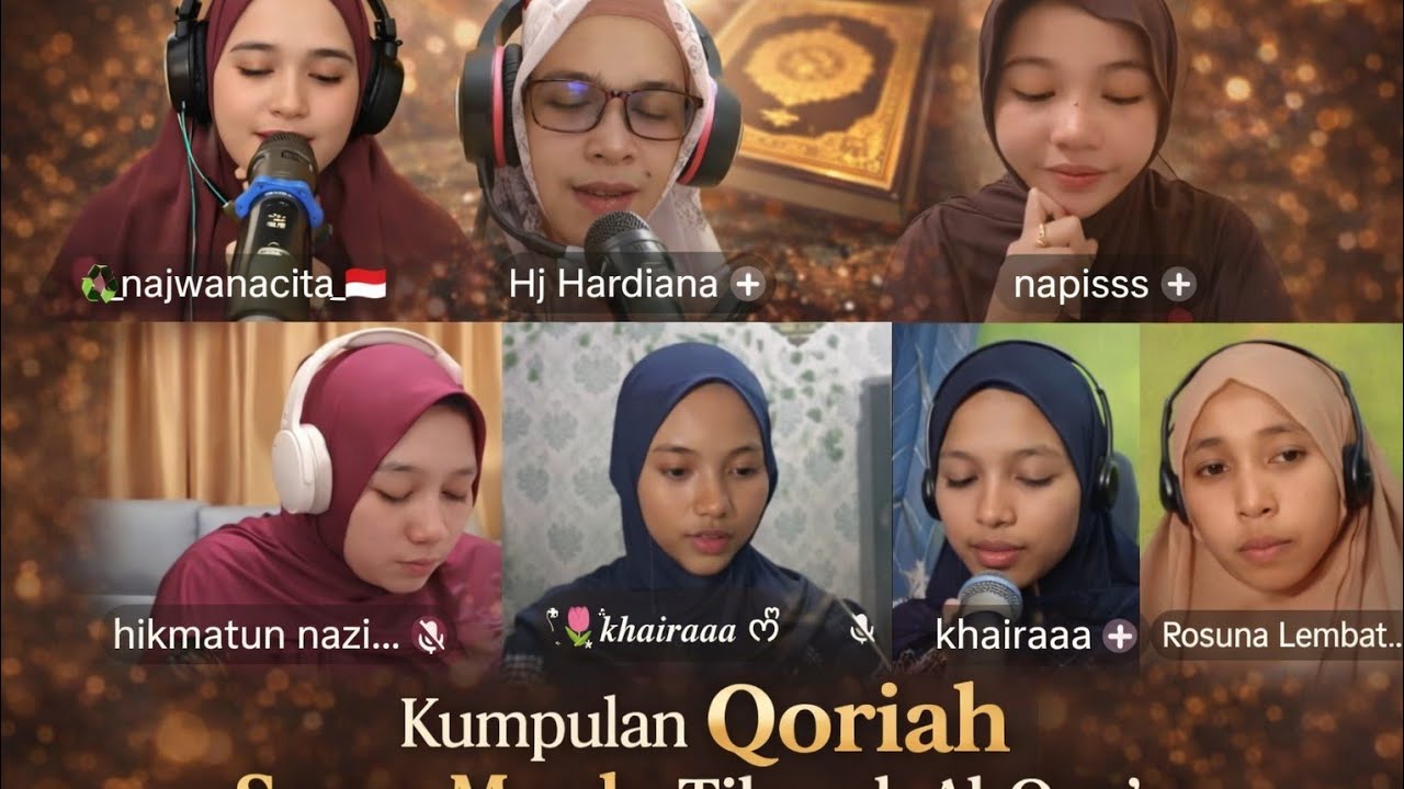 Kumpulan Qoriah Suara Merdu Tilawah Al-Qur’an 🤍 Menyejukkan Hati & Jiwa