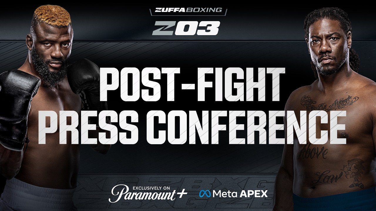 Post-Fight Press Conference: Zuffa Boxing 03
