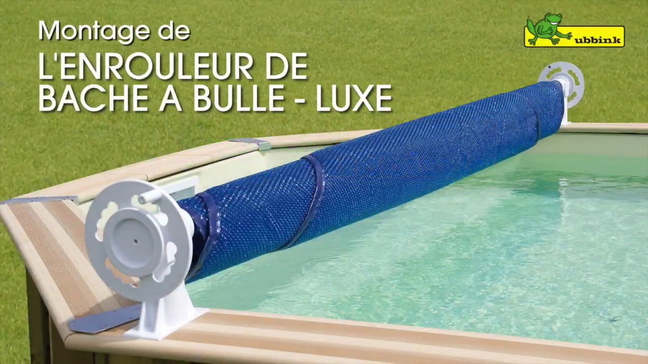 Montage de l'enrouleur Luxe pour piscine hors sol