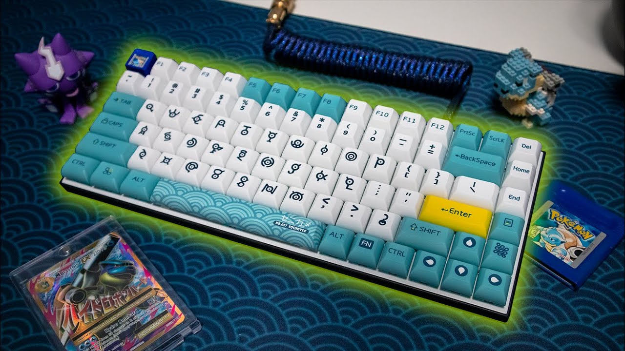 Custom Pokemon Keyboard!
