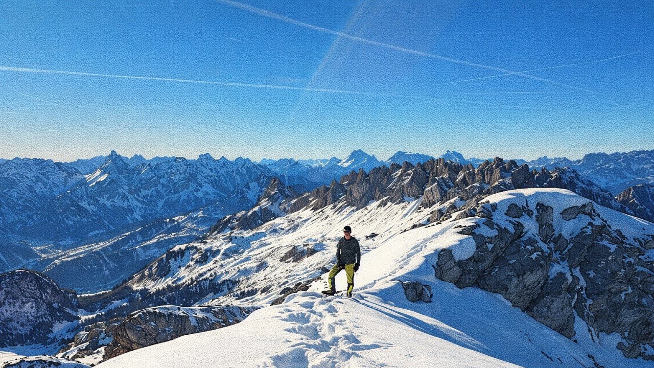 Invernale al Monte Lastroni da Sappada