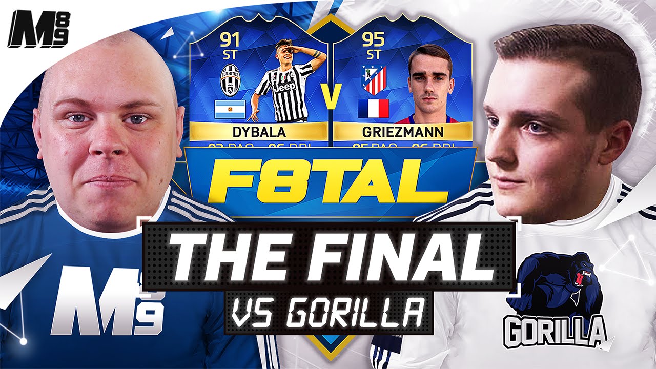 TOTS F8TAL FINAL VS HUGEGORILLA! TOTS DYBALA VS TOTS GRIEZMANN!! | FIFA 16 ULTIMATE TEAM