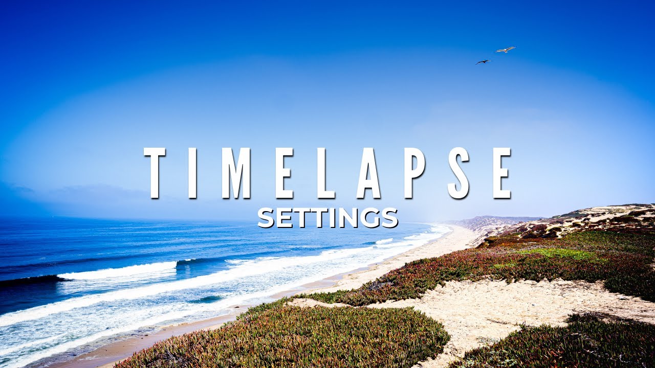 SONY A7S iii Timelapse Settings For BEGINNERS