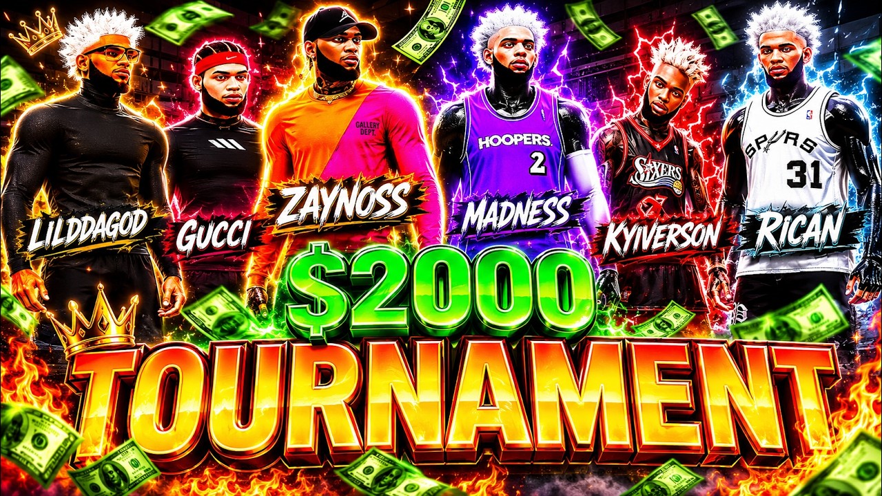 The FINALS OF THE FIRST EVER $2000 COMP STAGE TOURNAMENT On NBA 2K25 Ended Like This...😱