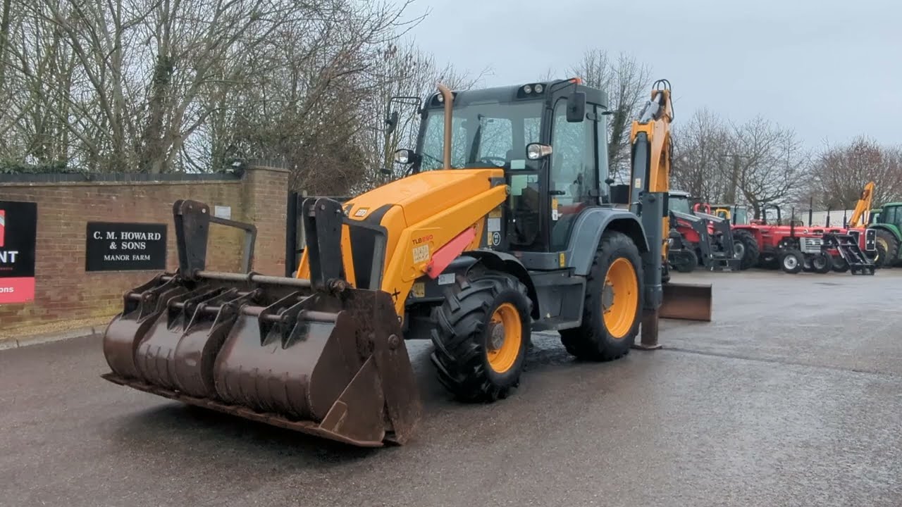 TEREX TLB 890 BACKHOE LOADER WALKAROUND VIDEO