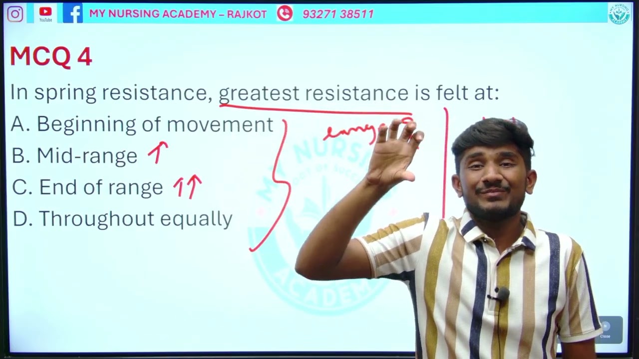 Physiotherapy GPSSB Exam 2026 Important MCQ EXERCISE THERAPY | Class-3 138 Post Preparation