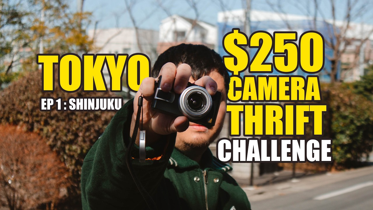 Tokyo Budget Camera Hunt: $250 Budget Challenge — Nothing at First… Then This