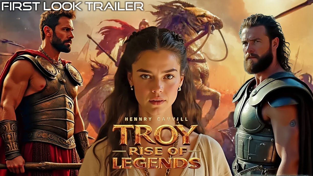 TROY: RISE OF LEGENDS (2025) | Epic AI-Generated Movie Trailer | The Battle for Troy Begins!