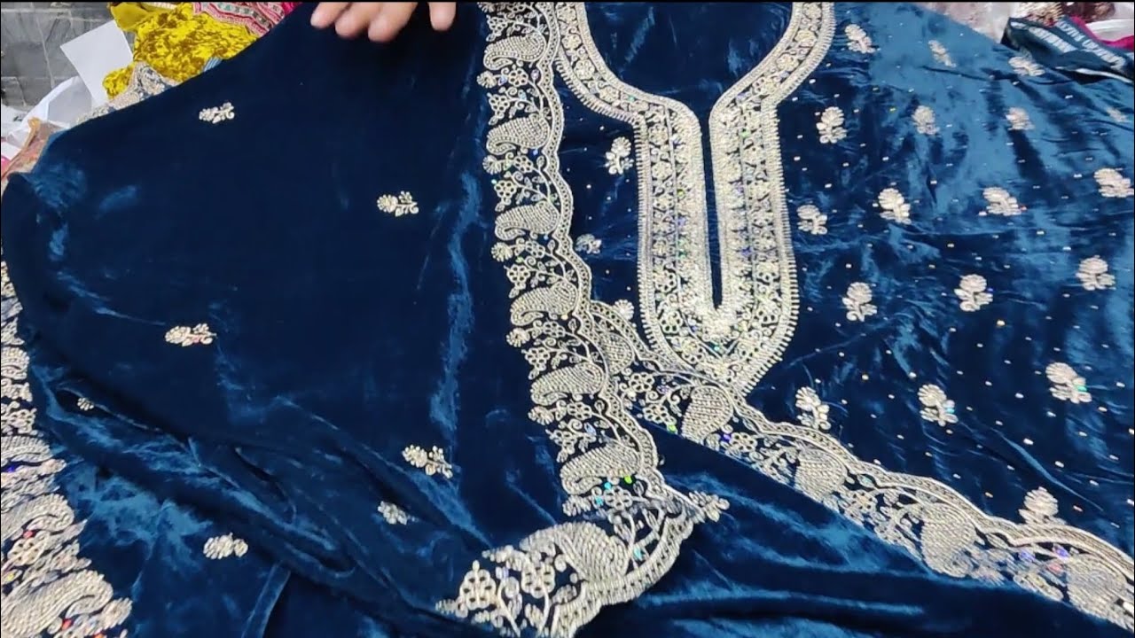 Костюмы Velvet Ke Fancy Partwear 💙 | Оптовая цена | Бутик в Чандигархе
