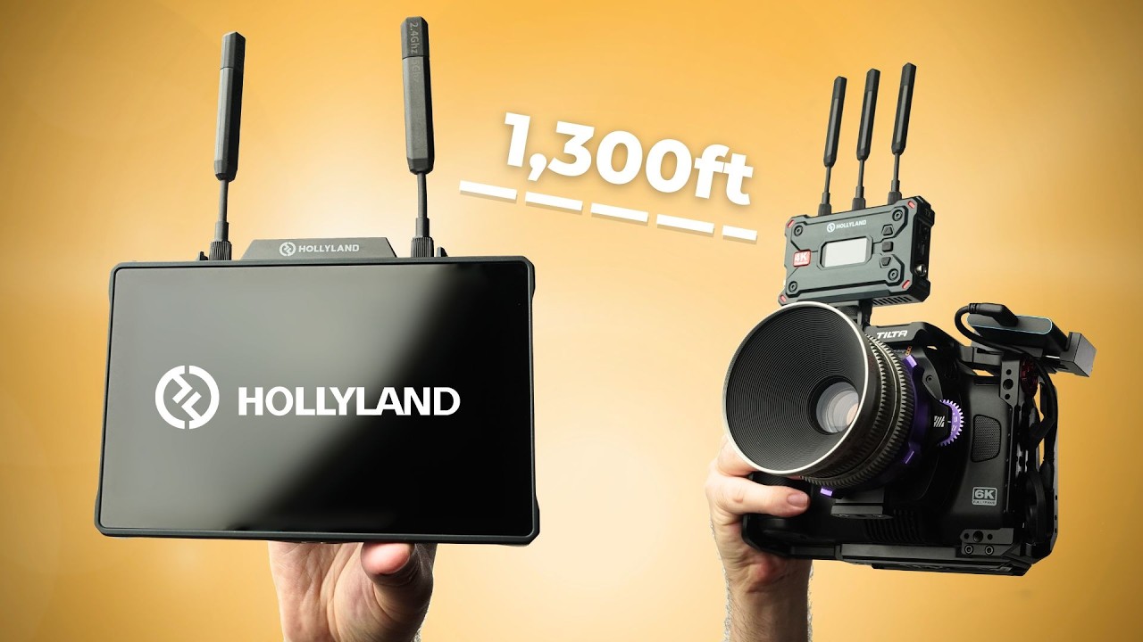 Этот беспроводной монитор для камеры меняет ВСЁ! Hollyland Pyro 7