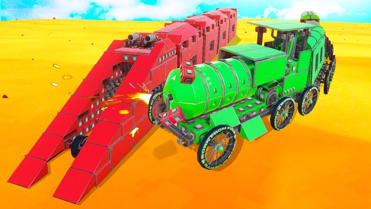 ULTIMATE TRAIN BUILDING CHALLENGE! - Trailmakers