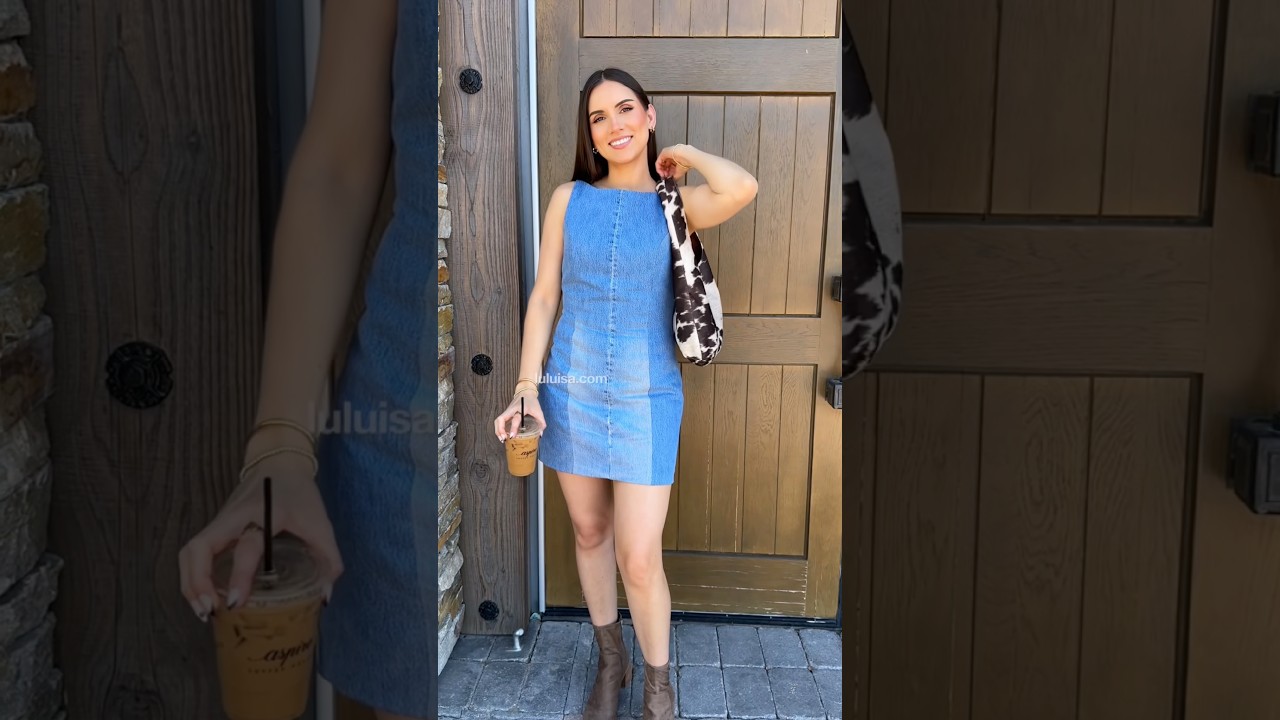 from jeans👖 to dress 👗✨ mira como transformo estos jeans en un vestido ♻️✂️