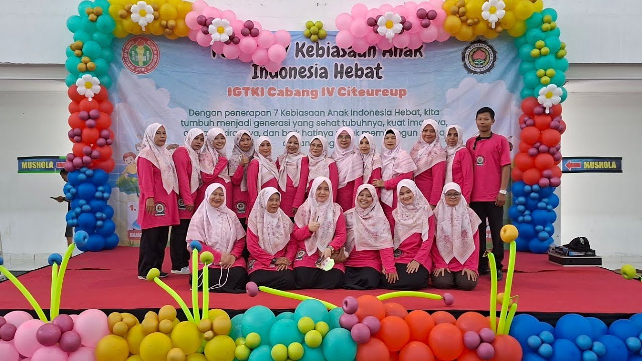 Festival 7 Kebiasaan Anak Indonesia Hebat TK Se-Kecamatan Citeureup