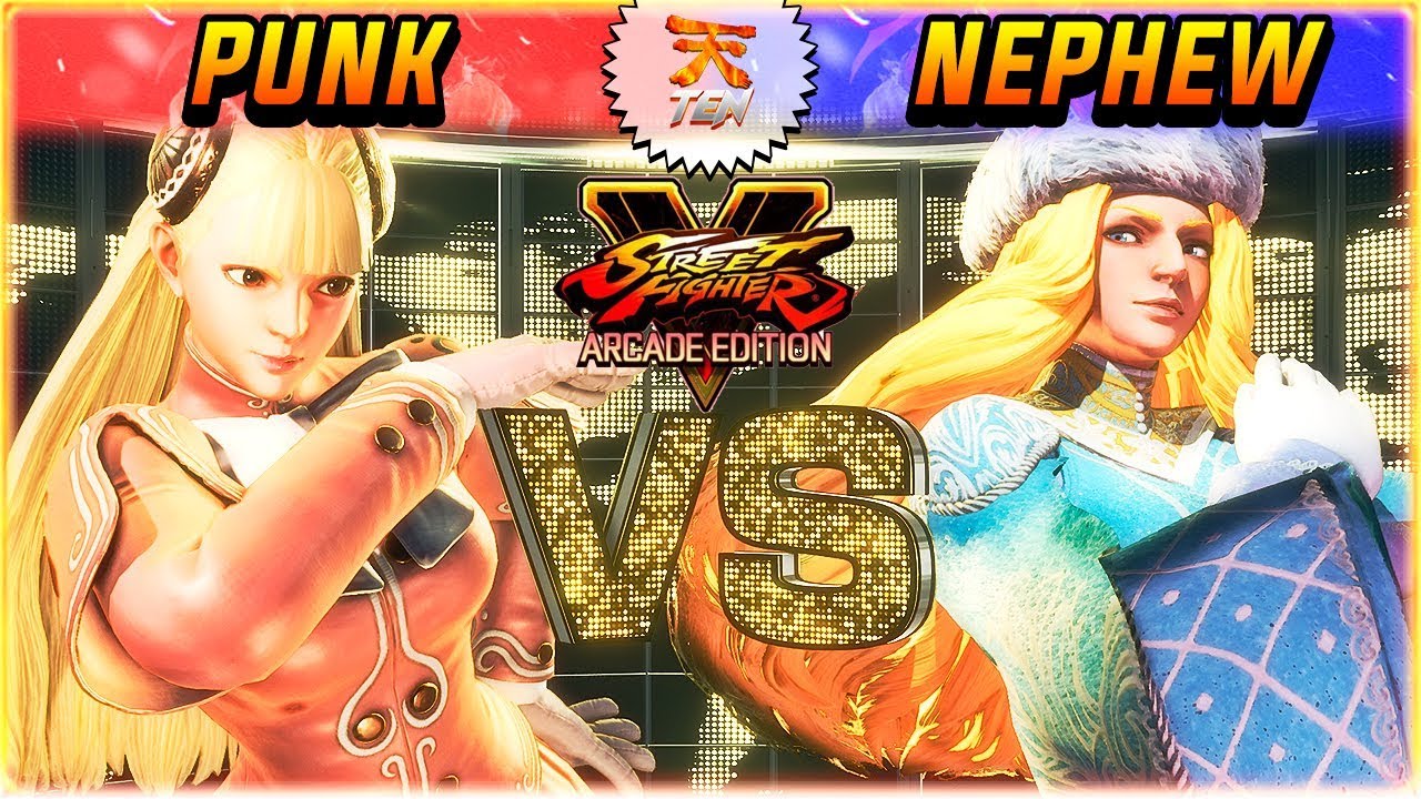 SFV AE ✪ PUNK (Karin) vs NEPHEW (Kolin) | FT5 Set ✪ SF5 TenSFV